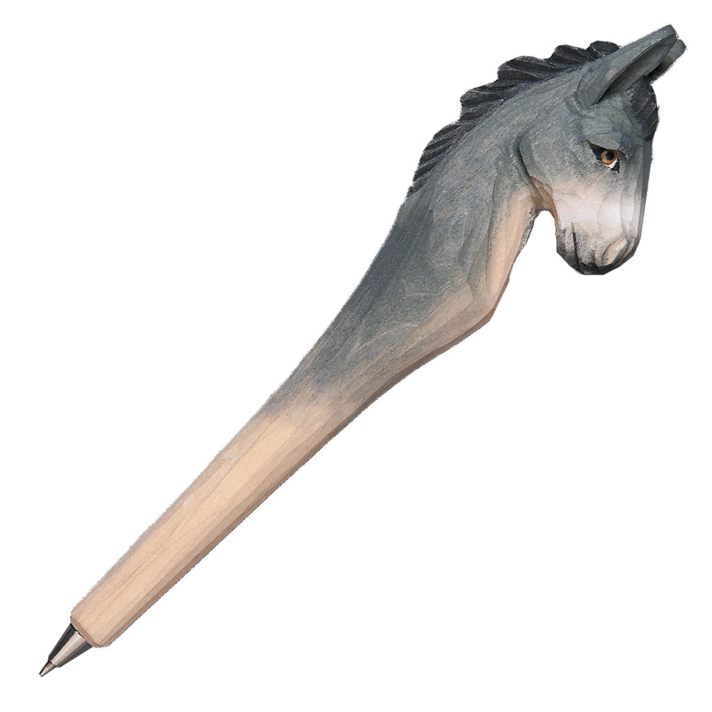 Hand Carved Donkey Pen