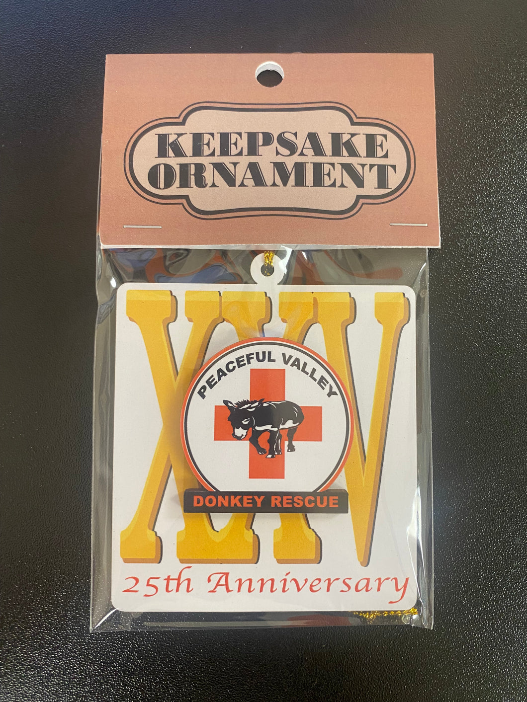 25th Anniversary Ornament