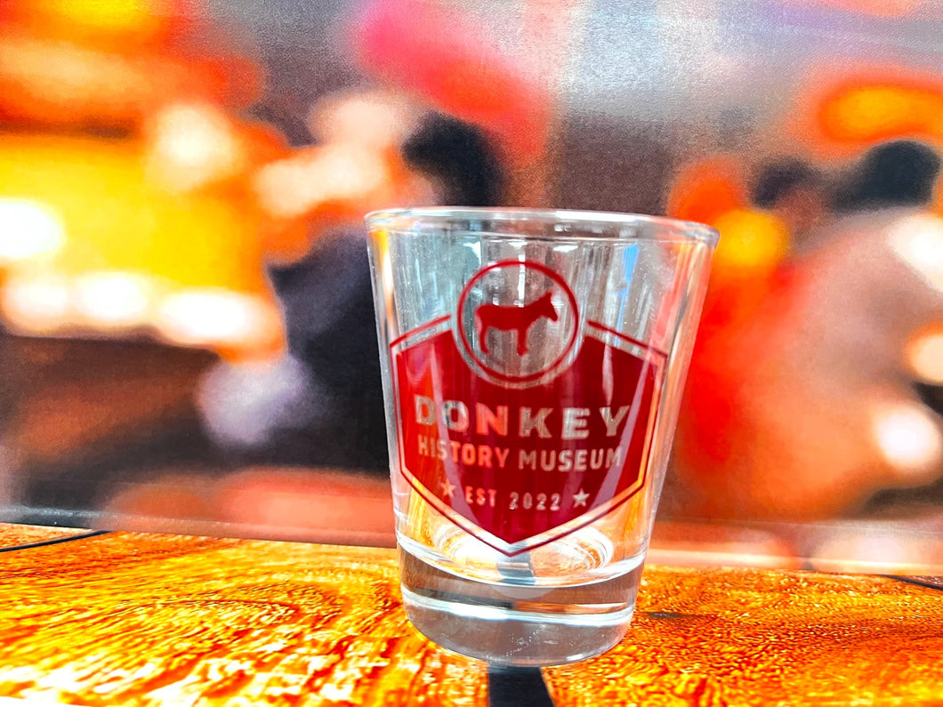 Donkey Museum Shot glass