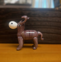 Load image into Gallery viewer, Glass Donkey Figurine
