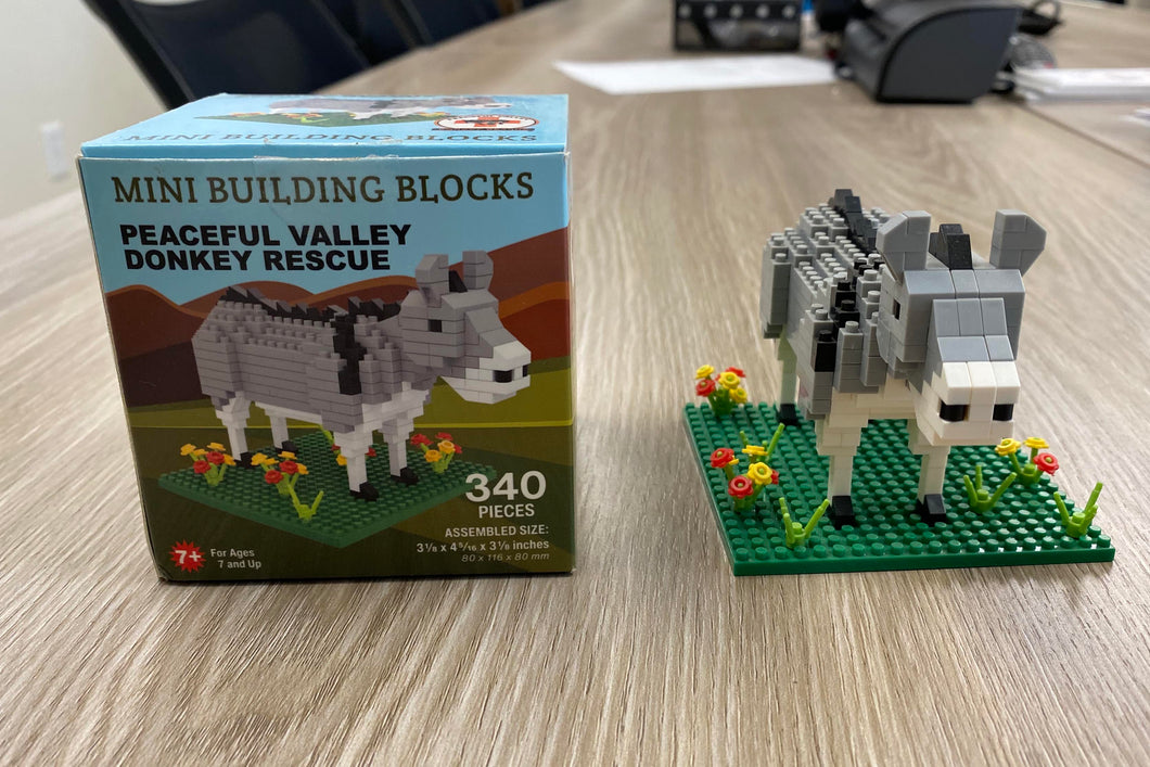 Mini Building Block Donkey